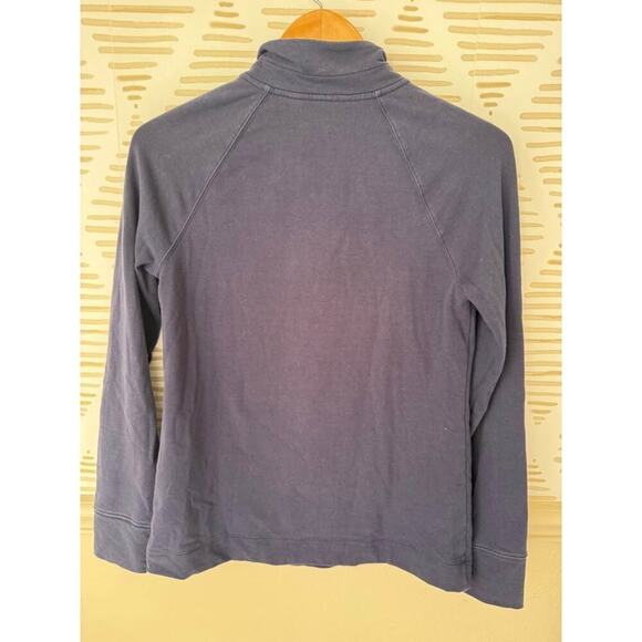 Lilly Pulitzer Women’s Small Navy Skipper Half Zip Pullover - Picture 4 of 4